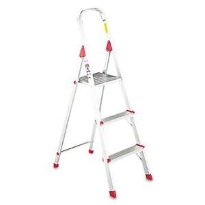 DADL234603   #566 Three Foot Folding Aluminum Euro Platform Ladder 