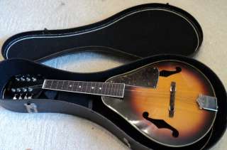 Vintage Kent A Style Acoustic Mandolin w/Case&Extra 80/20 Bronze 