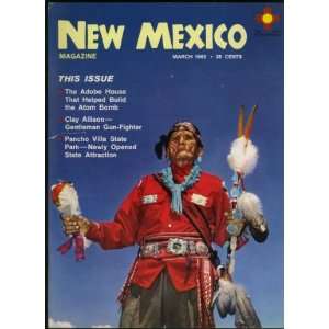  New Mexico Magazine March 1962 (Clay Allison feature) (Vol 