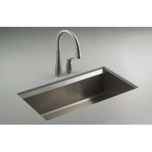  K 3673 NA Single Basin Stainless Steel Kitchen Sink from 