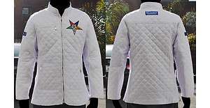   Order of Eastern Star jacket M 4X O.E.S Bubble Coat Jacket NWT  