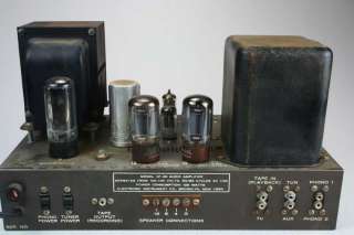 EICO HF 20 6L6 INTEGRATED TUBE AMPLIFIER  