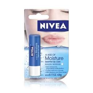  Nivea Kiss Of Moisture Essential Lip Care .17oz Health 