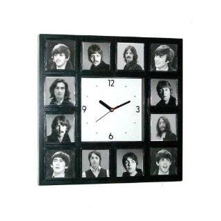 The Beatles faces through the years Clock