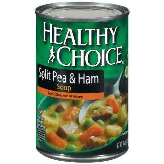 Healthy Choice Split Pea & Ham Soup, 15 Ounce Cans (Pack of 12)