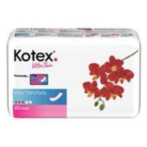  New   Kotex Ultra Thin Pads, 22 pads   17495018 Beauty