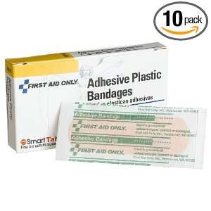  First Aid Only 1 X 3 Plastic Bandage, 16 Count Boxes 