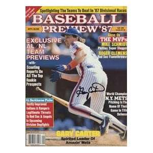  Gary Carter Autographed Baseball Preview 87   Autographed 