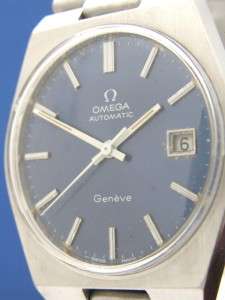 Mans Vintage Omega Automatic Geneve Stainless Watch (55038)  