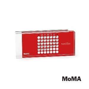      MoMA Mini Acrylic Perpetual Calendar MoMA MoMA