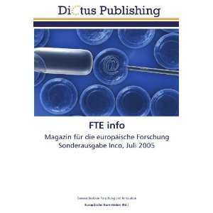  FTE info Magazin für die europäische Forschung 