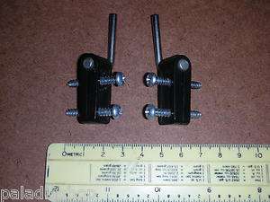 PT01   Vintage Philips 312 Turntable PARTS ONLY   Hinges (2)  