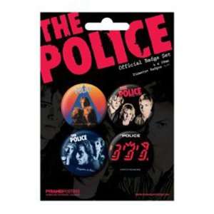    Pyramid International   The Police pack 4 badges Toys & Games