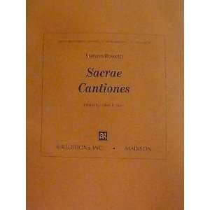  Sacrae Cantiones (Recent Researches in the Music of the 