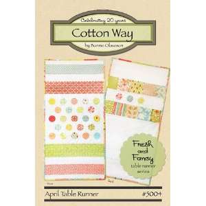  Fresh and Fancy Tablerunner Series Pattern Arts, Crafts & Sewing