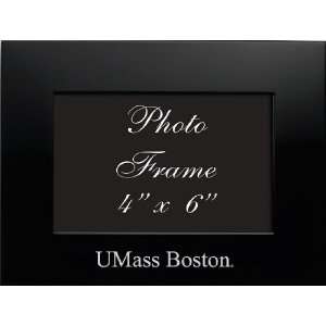 University of Massachusetts   Boston   4x6 Brushed Metal Picture Frame 