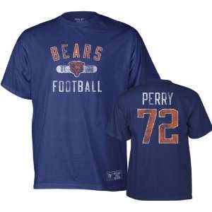  William Perry Reebok Vintage Navy Name and Number Chicago Bears 