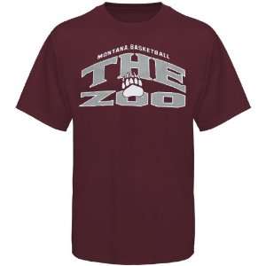   Grizzlies Maroon I Love College Hoops Team Spirit The Zoo T Shirt
