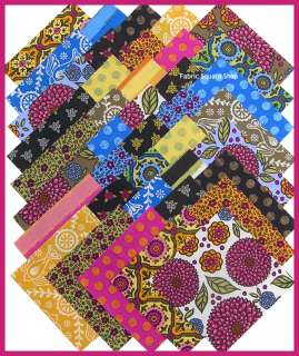 Windham GYPSY GARDEN 5 Quilting Fabric Squares  