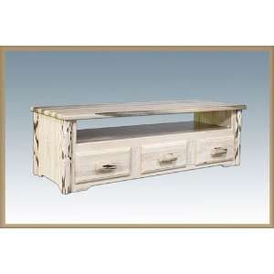  Homestead Collection Sitting Chest / Entertainment Center 