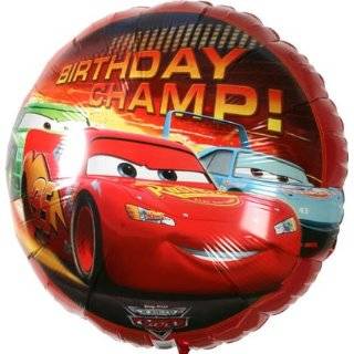 Disney Cars Happy Birthday Champ Mylar Balloon