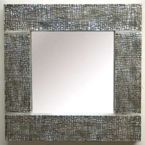  The Cobblestone Road Wall Mirror (Silver Cobblestone) (31 