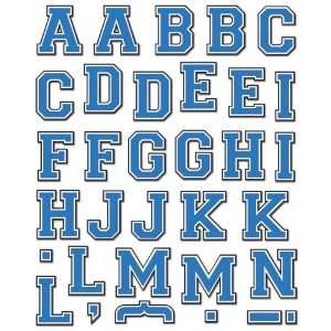  K&Company Blue Basic Alphabet Die cut Stickers Arts 