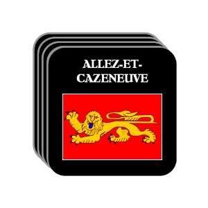  Aquitaine   ALLEZ ET CAZENEUVE Set of 4 Mini Mousepad 