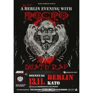  Necro   Death Rap 2006   CONCERT   POSTER from GERMANY 