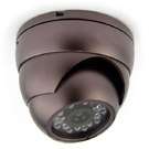 Outdoor Night Vision IR 15m 1/4 Sharp CCD 420TVL Security Dome Camera 