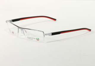 TagHeuer Eyeglasses 0822 TH0822 002 Red/Black Tag Heuer Optical Frame 