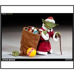  Exclusive Star Wars Xmas Holiday Yoda 1/6 Scale Figure Toys & Games