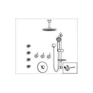   Kit with Volare Straight Lever Handle KIT61 10173.BN
