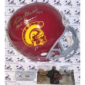  Mike Garrett Hand Signed USC Trojans Full Size Helmet 