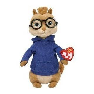Ty Alvin and the Chipmunks 8 Simon Plush Doll Toy