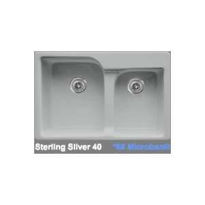   Advantage 3.2 Double Bowl Kitchen Sink with Single Faucet Hole 25 1 68