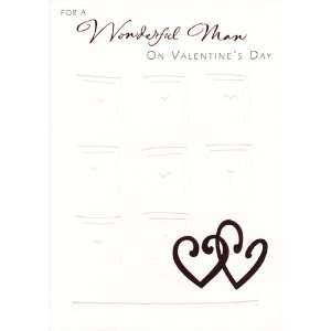  Card Valentines Day Valentine for a Wonderful Man on Valentine 