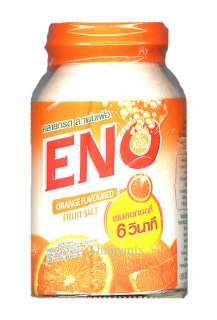 ENO Relieves upset stomach Sodium Bicarbonate   Orange  