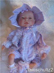    Size Newborn Baby Doll For Reborn or Play W/BEAUTIFUL Clothes  