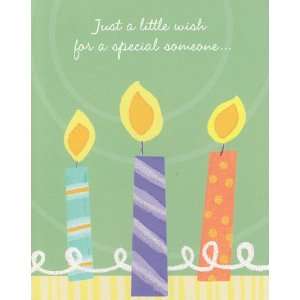 com Greeting Card Birthday Just a Little Wish for a Special Someone 