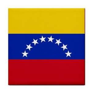 Venezuela Flag Tile Trivet 
