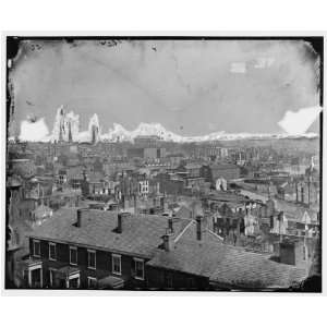  Richmond,Va. General view,with ruins,from Gambles Hill 
