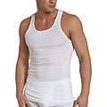 Elon Mens White Tag free Tanks (Pack of 3)