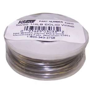  US Forge 03033 50/50 1/4 Pound Spool Solid Wire Solder 