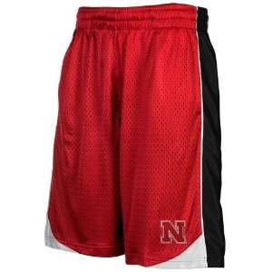  Nebraska Cornhuskers Scarlet Vector Workout Shorts (Small 