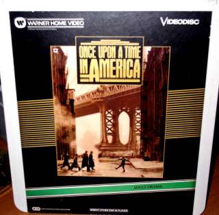 Once Upon a Time in America / CED Video Disc/ RARE  