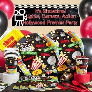  Lights Camera Action Bsic Party Kit Toys & Games