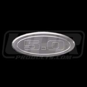  79 09 Mustang Billet 5.0 Logo Oval Emblem Automotive