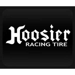  Hoosier Racing Tires White Sticker Decal Automotive