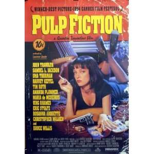   Pulp Fiction 27x40 Regular Movie Poster Uma Thurman 